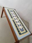 stolic za dnevni boravak mozaik retro vintage