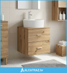 Umivaonik s policom Hrast artisan 49,5 x 44,5 x 65 cm - NOVO