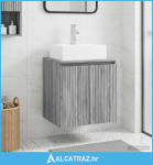 Umivaonik s policom Siva Sonoma 49,5 x 41 x 62,5 cm - NOVO