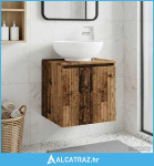 Umivaonik s policom Staro drvo 49,5 x 44,5 x 65 cm - NOVO
