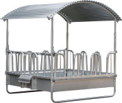 HRANILICA kvadratna 1.5x1.5m za sijeno s 8 mjesta - Vitalis.shop