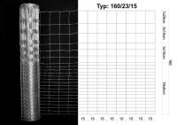 Pocinčana zaštitna mreža 160 cm / 50 m