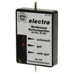 Tester baterije 9V za električni pastir