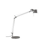 Artemide Tolomeo aluminum with desk base
