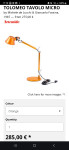 artemide tolomeo micro stolna lampa