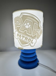 Personalizirana Svjetiljka Paw Patrol 3D PRINT