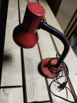 Stolna lampa, crvena, fleksibilna