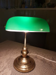 Stolna lampa, bankarska (zelena)