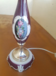 Vintage Capodimonte lampa