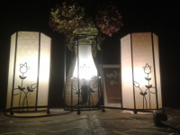 STOLNE /ZiDNE LAMPE,VINTAGE,RUČNE IZRADE,ISPRAVNE,OČUVANE