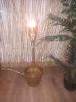 Zlatna Bambus Lampa