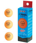 Natjecateljske loptice za stolni tenis Nittaku Nexcel 3*, set od 3 kom