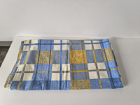 Kockasti stoljnjak od pamuka 94 x 194 cm