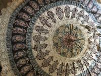 Orijentalni perzijski pamučni stoljnjak čipka kašmir print handmade