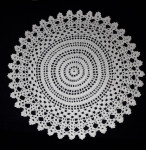 Tabletić  - bijeli, NOVI, ručni rad, heklano