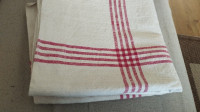 4 ista stoljnaka-domaće tkanje od lana.