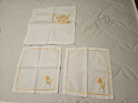 Vintage tabletići/mali stolnjaci, ručni rad