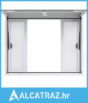 122D x 91,4Š cm Štand s osvježenjem Prozor za posluživanje Kamion s hr