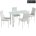 5-dijelni blagovaonski set, grupa za sjedenje, blagovaonski stol s 4 s