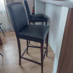 Barske stolice smeđe - 2 komada