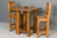 Barski Masivni hrast stol sa dvije stolice za ugostiteljstvo