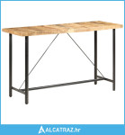 Barski stol 180 x 70 x 107 cm od grubog drva manga - NOVO