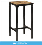 Barski stol 60 x 55 x 107 cm od masivnog grubog drva manga - NOVO