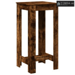 Barski stol boja hrasta 51 x 50 x 103,5 cm konstruirano drvo - Dimljen