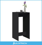 Barski stol crni 51 x 50 x 103,5 cm od konstruiranog drva - NOVO