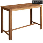 Barski stol od masivnog drva akacije 150 x 70 x 105 cm