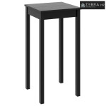 Barski stol MDF crni 55 x 55 x 107 cm - 55 cm