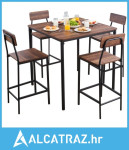 Barski stol, set od 5 barskih stolova 889 mm, barski stolovi i stolice
