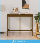 Barski stol smeđa boja meda 140x80x110 cm od masivne borovine - NOVO