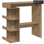Barski stol sa stalkom boja hrasta artisan 100 x 50 x 101,5 cm - Hrast