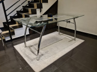 Blagavonski stakleni stol 160x90cm za 6 osoba