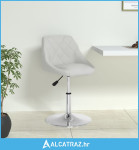 Blagovaonska stolica od umjetne kože bijela - NOVO