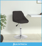 Blagovaonska stolica od umjetne kože crna - NOVO