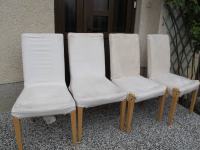 Blagovaonske stolice za tapeciranje - 4 komada