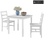 Blagovaonski set od 3 dijela, grupa za sjedenje, stol sa stolicama, pu
