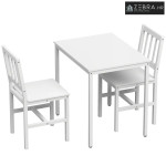 Blagovaonski set koji štedi prostor, pravokutni kuhinjski stol s 2 sto