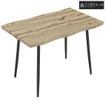 Blagovaonski stol 110 cm nordijski pravokutni kuhinjski stol, hrast