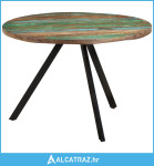 Blagovaonski stol 110 x 75 cm od masivnog obnovljenog drva - NOVO