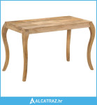 Blagovaonski stol 118 x 60 x 76 cm od masivnog drva manga - NOVO