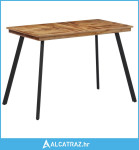 Blagovaonski stol 120 x 62 x 76 cm od masivne tikovine - NOVO