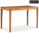 Blagovaonski stol od masivnog drva 118 x 60 x 76 cm - 118 x 60 x 76 cm