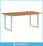 Blagovaonski stol od masivnog drva bagrema 180 x 90 x 76 cm - NOVO