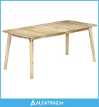Blagovaonski stol od masivnog drva manga 180 x 90 x 76 cm - NOVO