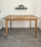 Blagovaonski stol + stolice - tikovina