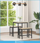 Blagovaonski stolovi 60 x 60 x 75 cm Konstruirano drvo - NOVO
