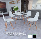 DIZAJNERSKA KUHINJSKA GARNITURA - MODERNI BLAGAVAONSKI SET (4+1)